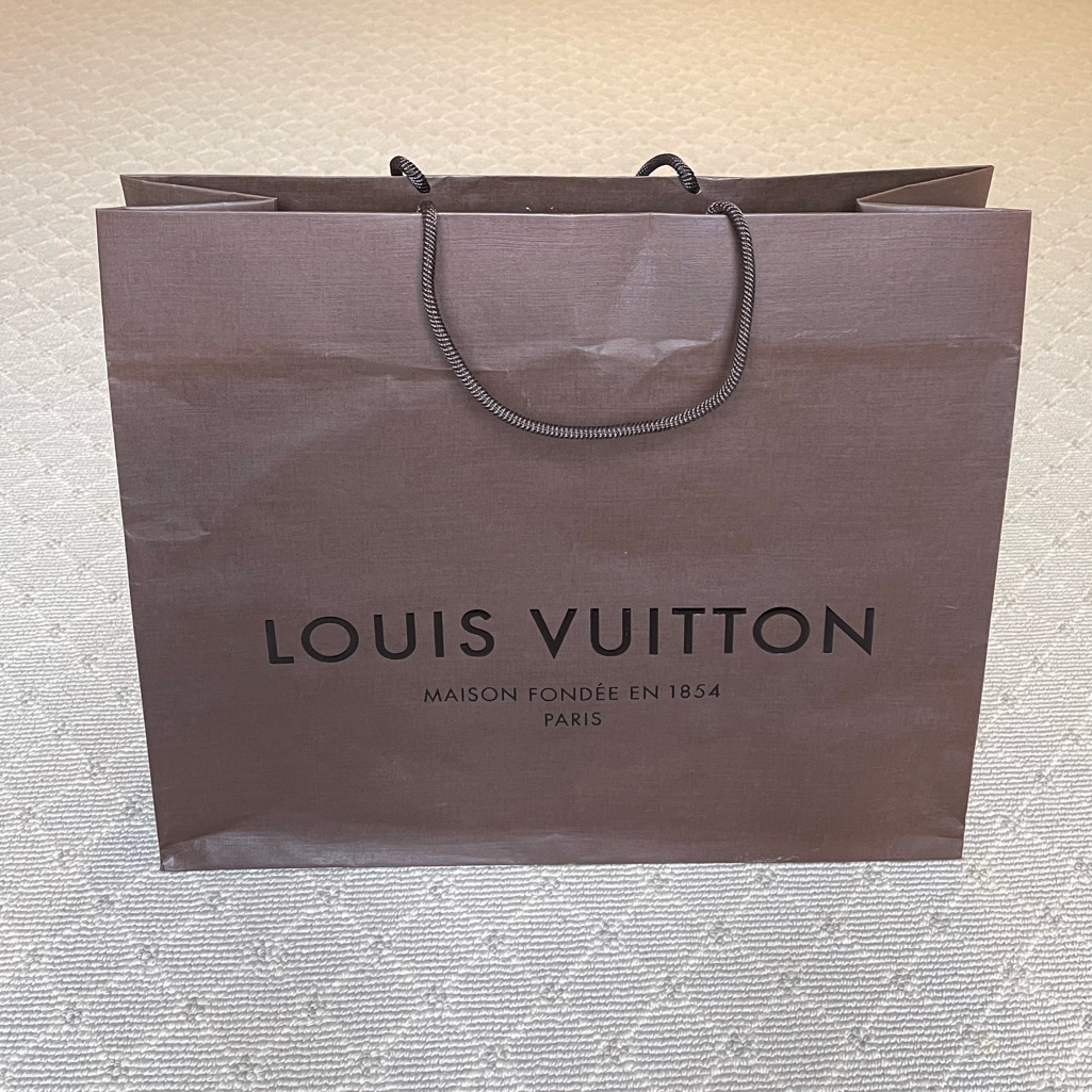 Louis Vuitton  Large Shopping Bag  Gift Bag  Authentic